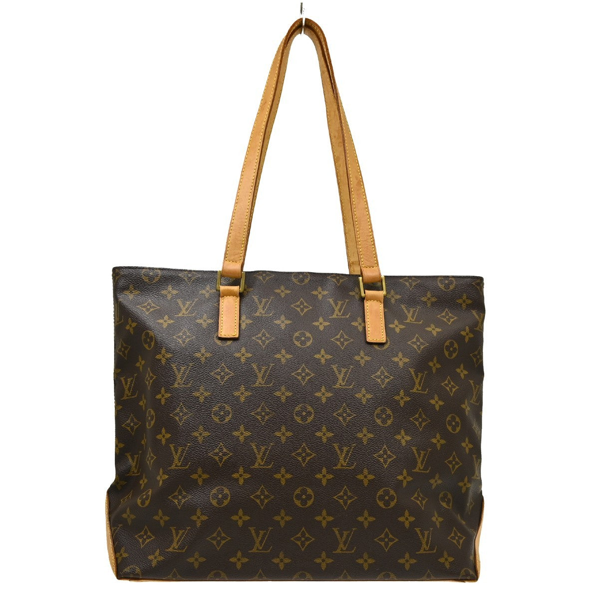 Louis Vuitton Cabas Mezzo Monogram Canvas, Brown, Canvas, Tote Bag