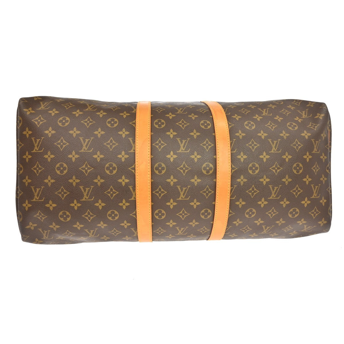 Louis Vuitton Keepall Monogram Canvas, Brown, Canvas, Travel Bag