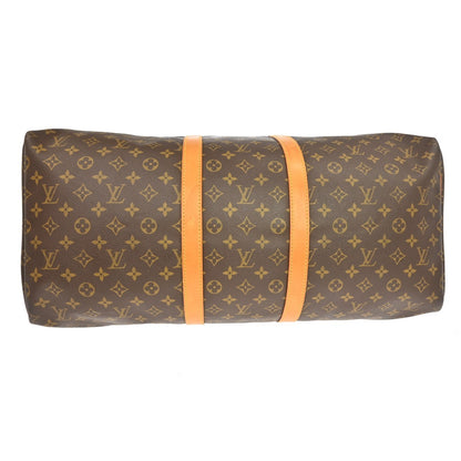 Louis Vuitton Keepall Monogram Canvas, Brown, Canvas, Travel Bag
