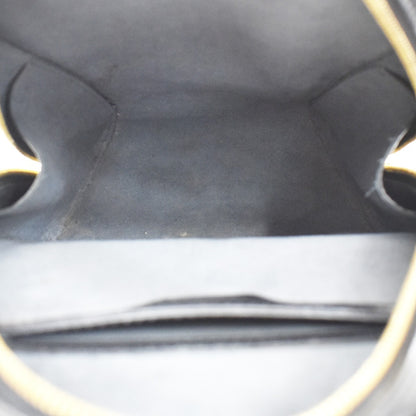 Louis Vuitton Mabillon Epi Leather, Black, Leather, Backpack