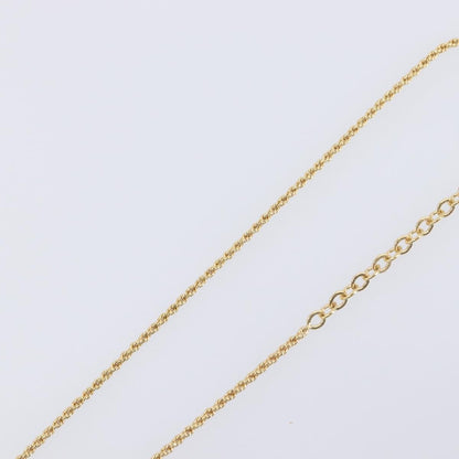 Christian Dior CD Pendant Metal, Gold, Metal, Necklace