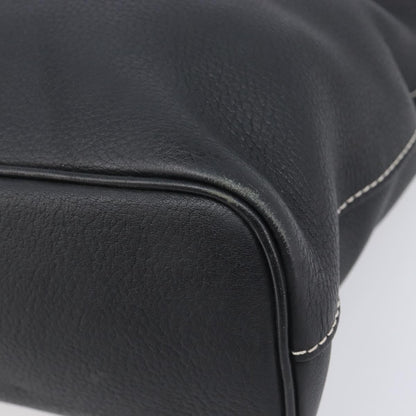 Burberry Vintage Leather, Black, Leather, Tote Bag