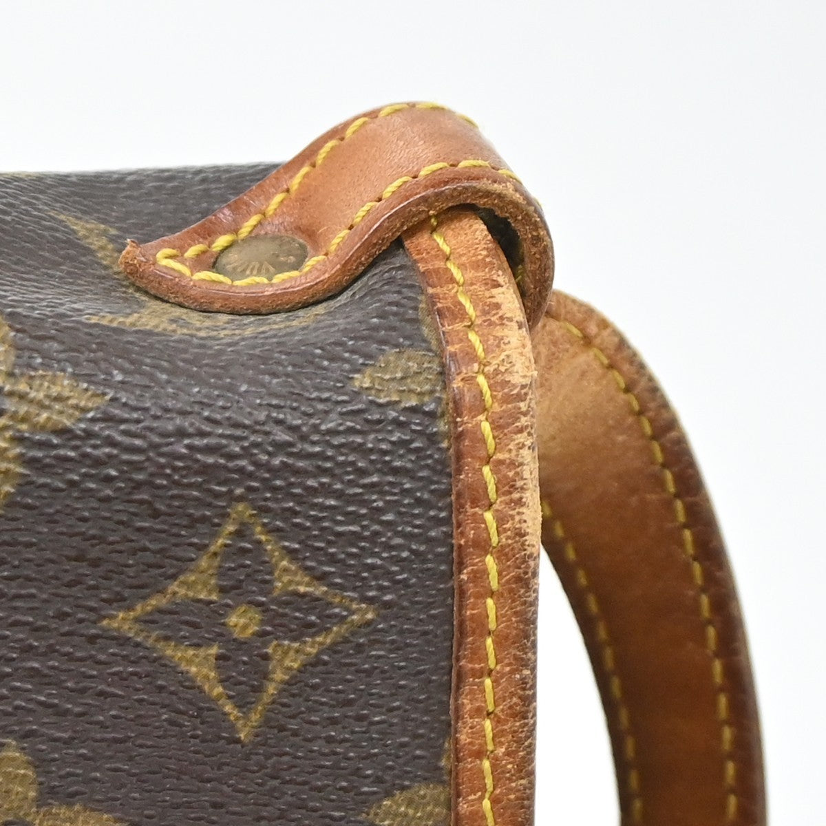 Louis Vuitton Saumur Monogram Canvas, Brown, Canvas, Shoulder Bag