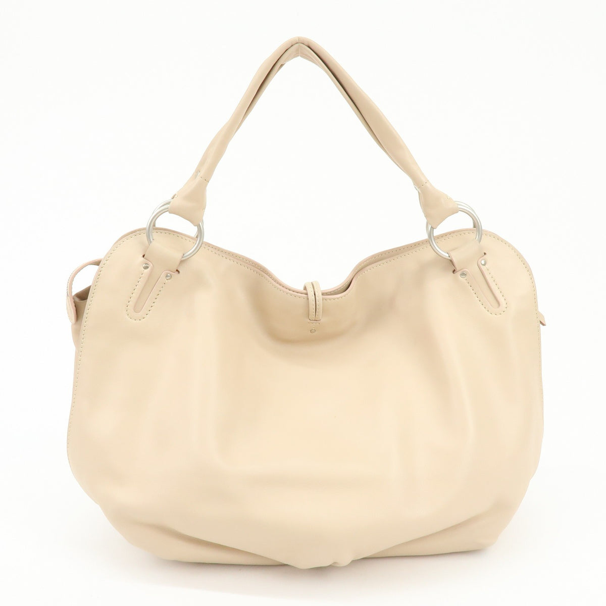 Celine Bittersweet Leather, Beige, Leather, Handbag