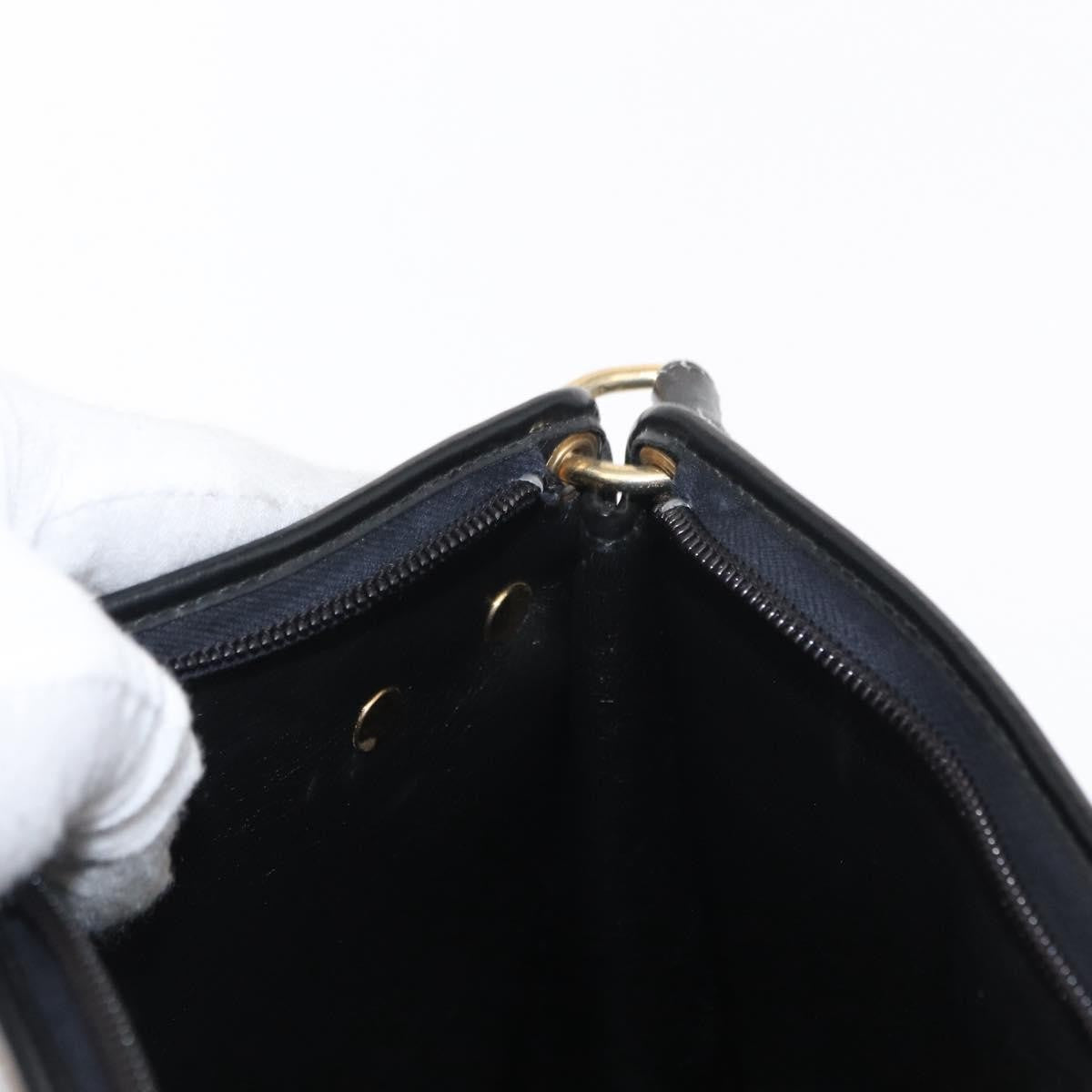 Christian Dior Vintage CD trotter Canvas, Black, Canvas, Shoulder Bag