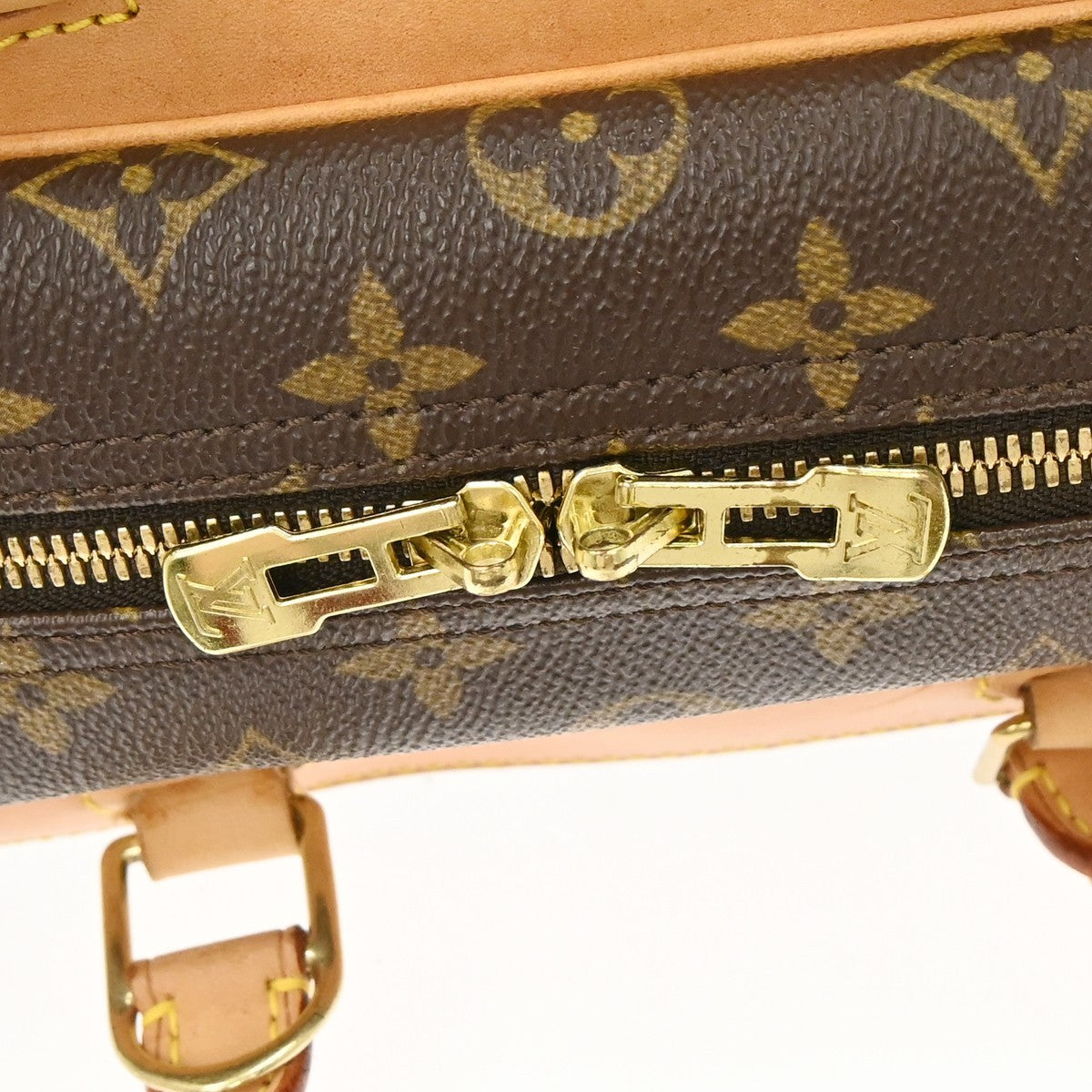Louis Vuitton Deauville Monogram Canvas, Brown, Canvas, Handbag