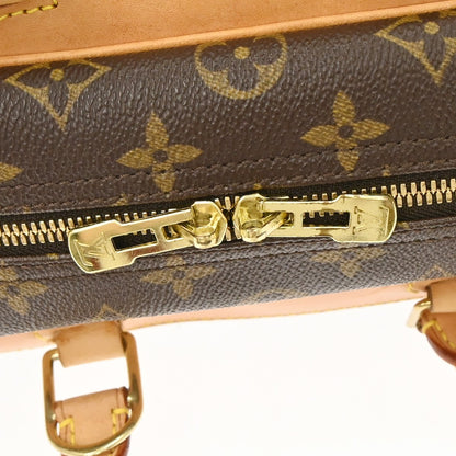 Louis Vuitton Deauville Monogram Canvas, Brown, Canvas, Handbag