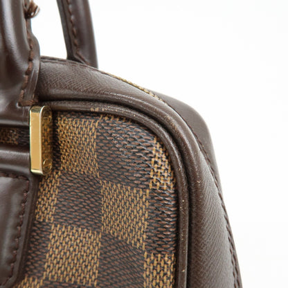 Louis Vuitton Triana Damier, Brown, Canvas, Handbag
