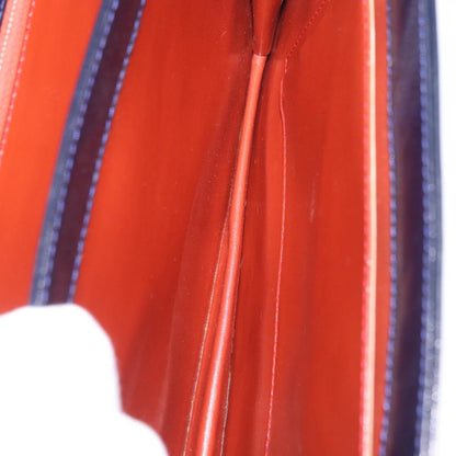Saint Laurent Vintage Shoulder bag Leather, Navy, Leather, Shoulder Bag