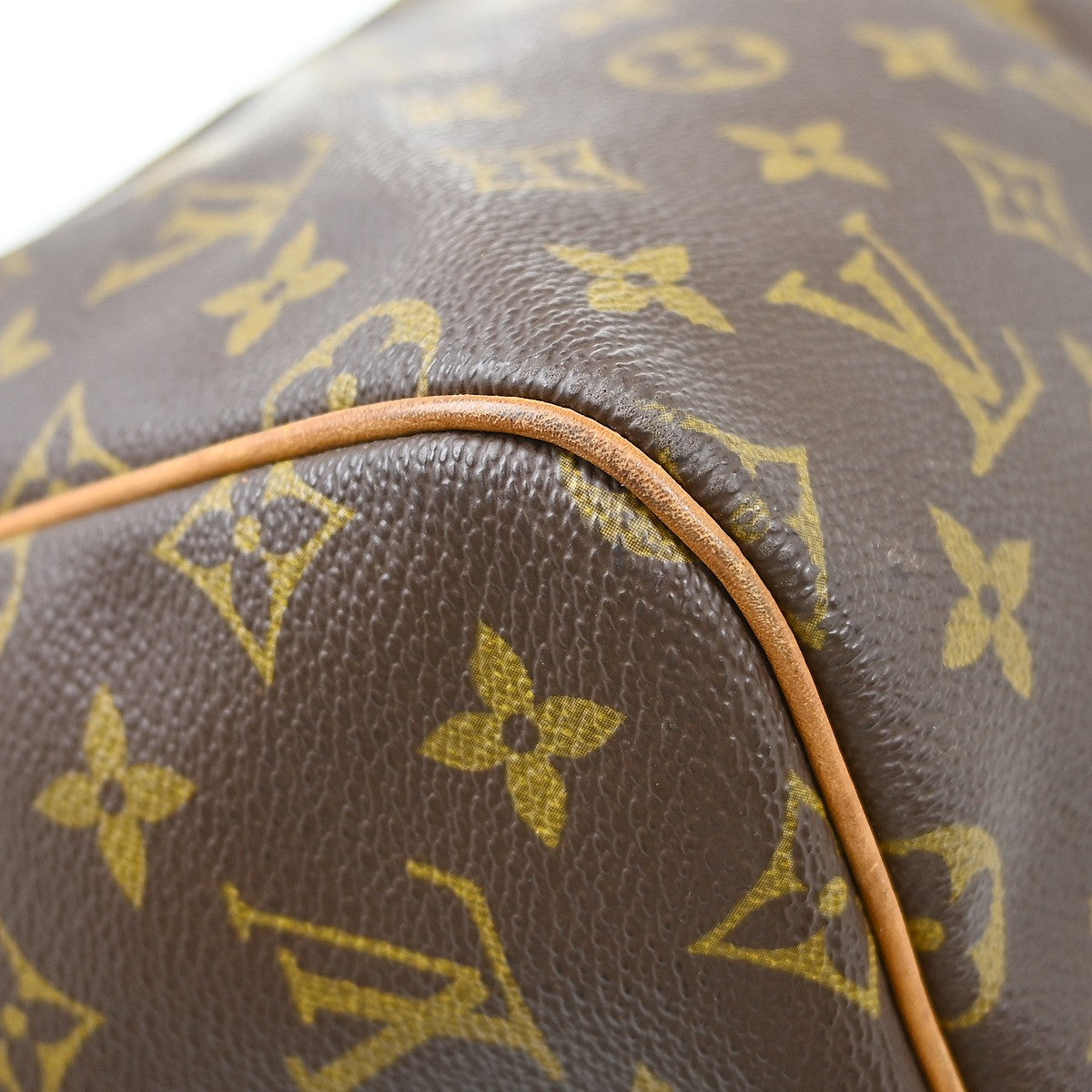Louis Vuitton Keepall Monogram Canvas, Brown, Canvas, Travel Bag