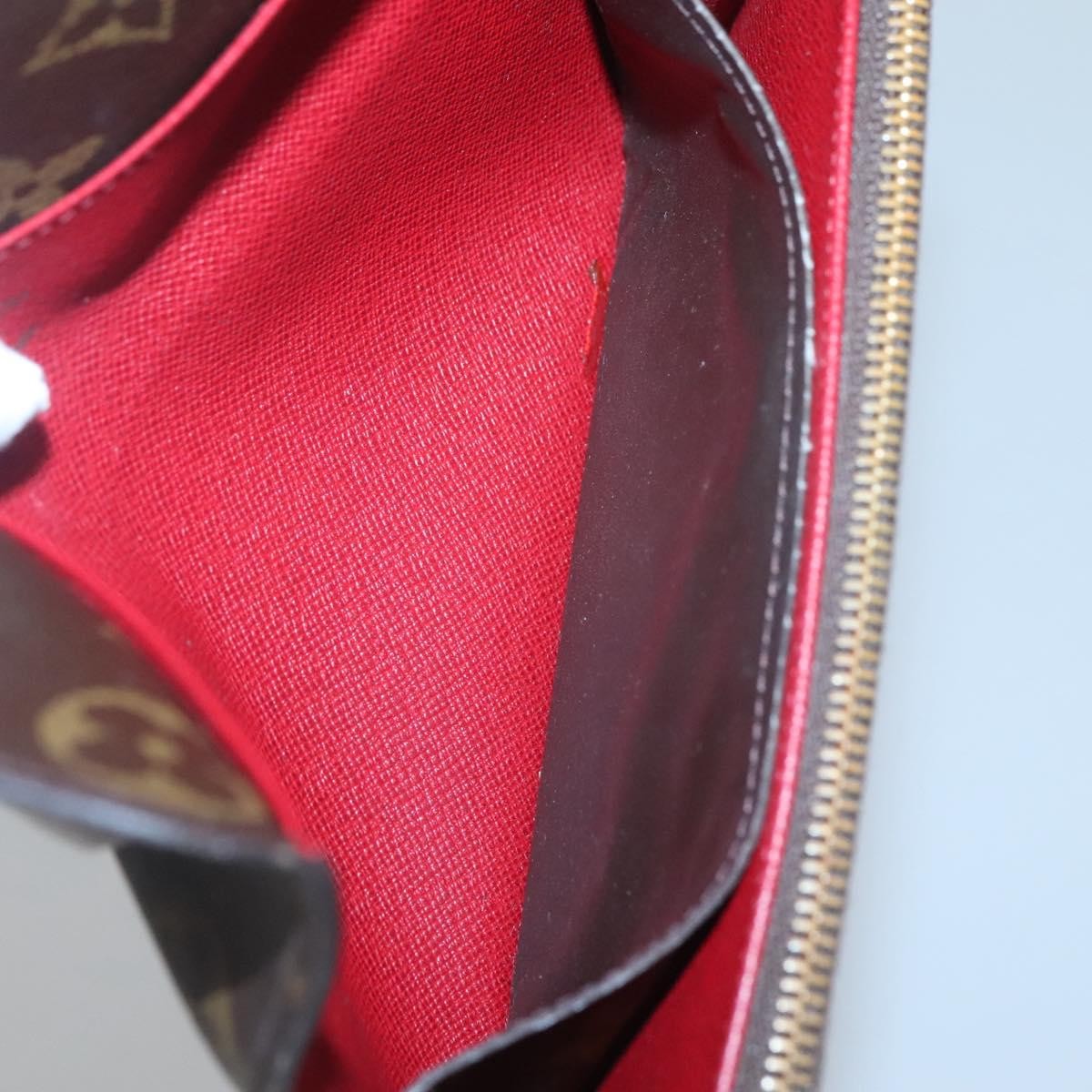 Louis Vuitton Emilie Monogram Canvas, Red, Canvas, Wallet
