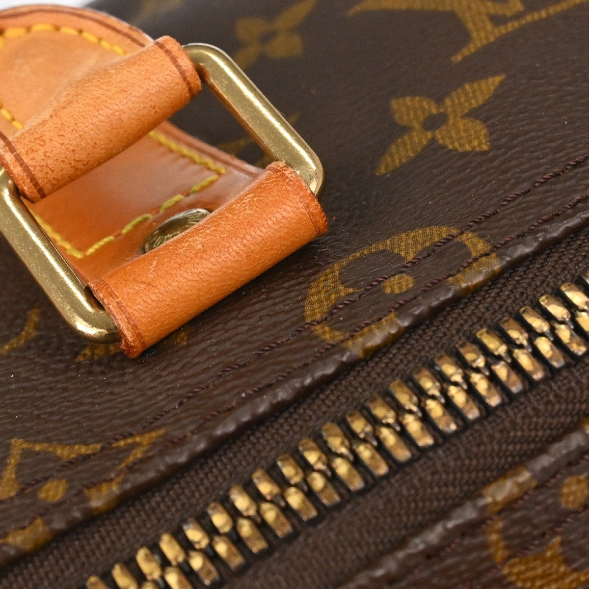 Louis Vuitton Keepall Monogram Canvas, Brown, Canvas, Travel Bag