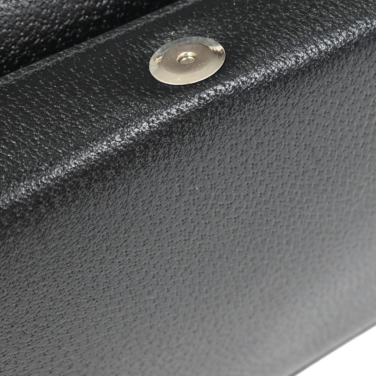 Gucci Vintage Leather, Black, Leather, Shoulder Bag