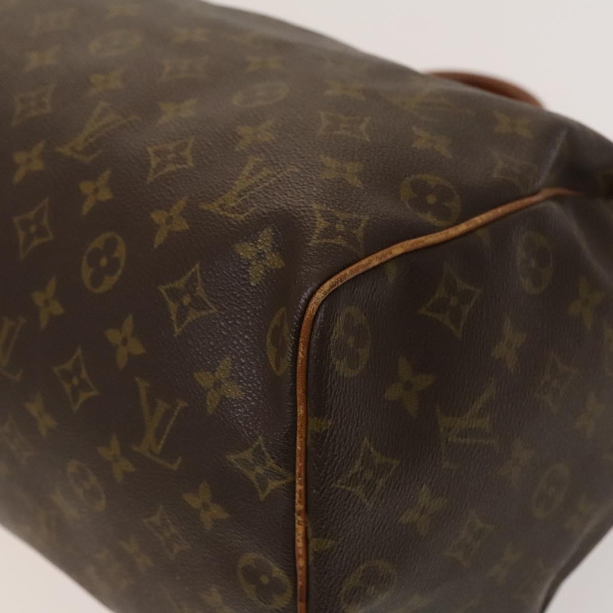 Louis Vuitton Speedy Bandouliere Bag Monogram Canvas, BROWN, CANVAS, Handbag