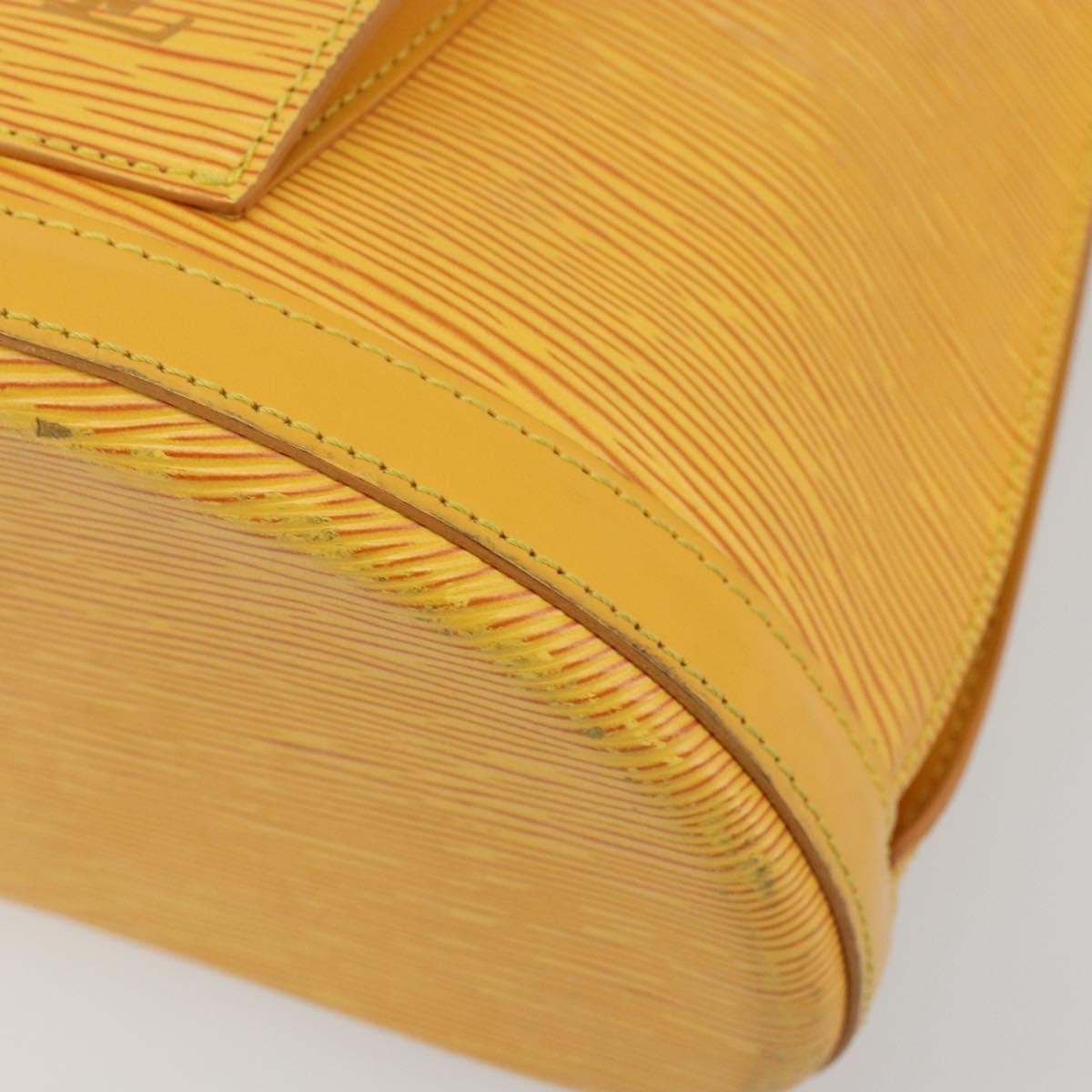 Louis Vuitton Gobelins Epi Leather, Yellow, Leather, Backpack