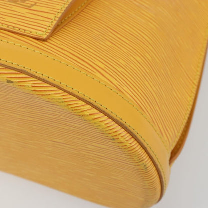 Louis Vuitton Gobelins Epi Leather, Yellow, Leather, Backpack