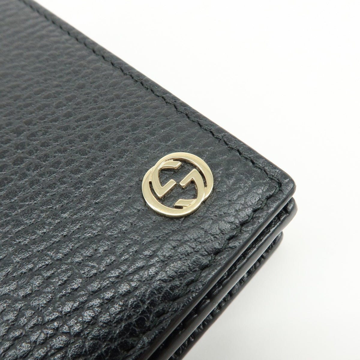 Gucci Betty Chain Wallet (Outlet) Leather, Black, Leather, Crossbody Bag