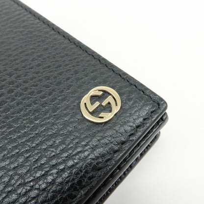 Gucci Betty Chain Wallet (Outlet) Leather, Black, Leather, Crossbody Bag