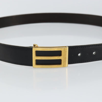 Hermes Buckle Belt Leather, Black, Leather, Belt