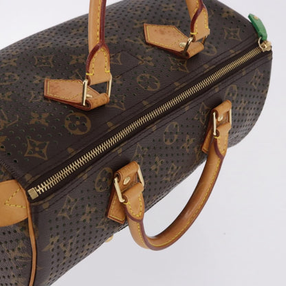 Louis Vuitton Speedy Perforated Monogram Canvas, Brown, Canvas, Handbag