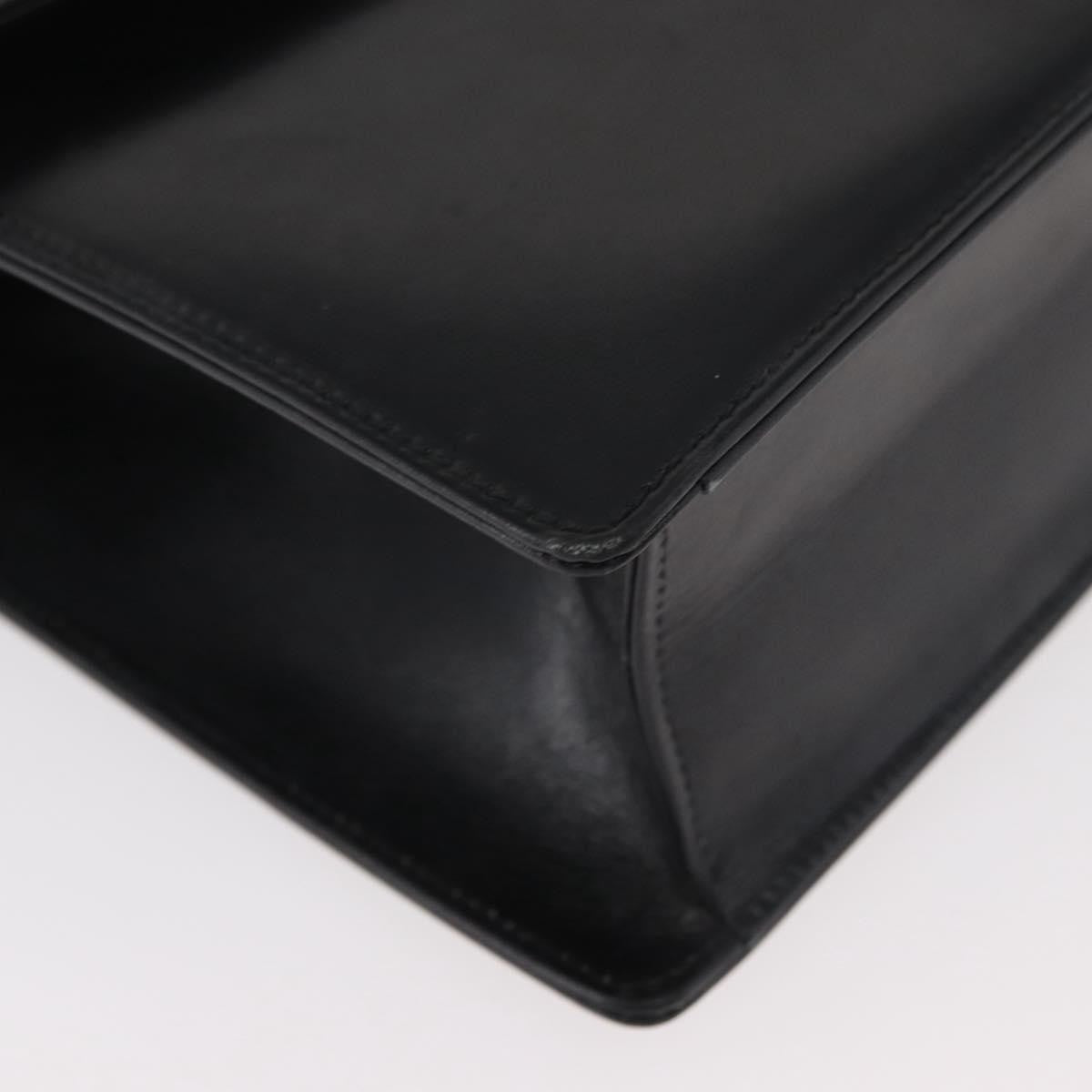 Gucci Shoulder Leather, Black, Leather, Shoulder Bag