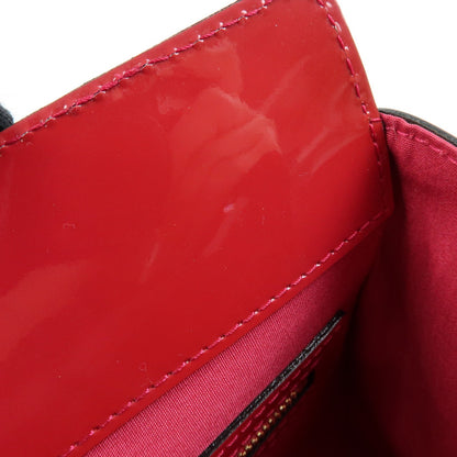 Louis Vuitton Catalina Monogram Vernis, Red, Patent Leather, Handbag