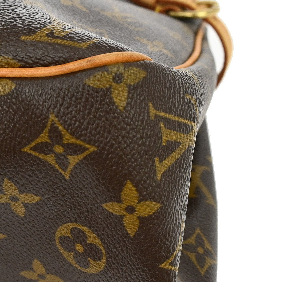 Louis Vuitton Batignolles Monogram Canvas, Brown, Canvas, Shoulder Bag
