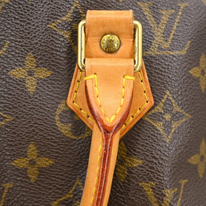 Louis Vuitton Alma Monogram, Brown, Canvas, Handbag
