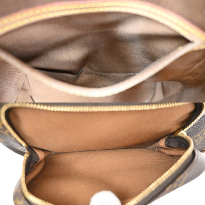 Louis Vuitton Vintage Montsouris Monogram Canvas, Brown, Canvas, Backpack