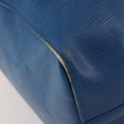 Louis Vuitton Keepall Epi Leather, Blue, Leather, Travel Bag