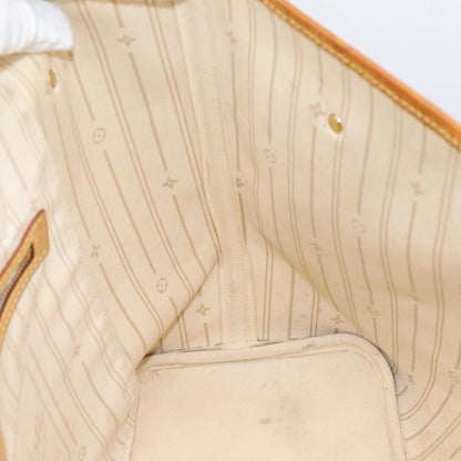 Louis Vuitton Neverfull Damier, Beige, Canvas, Tote Bag