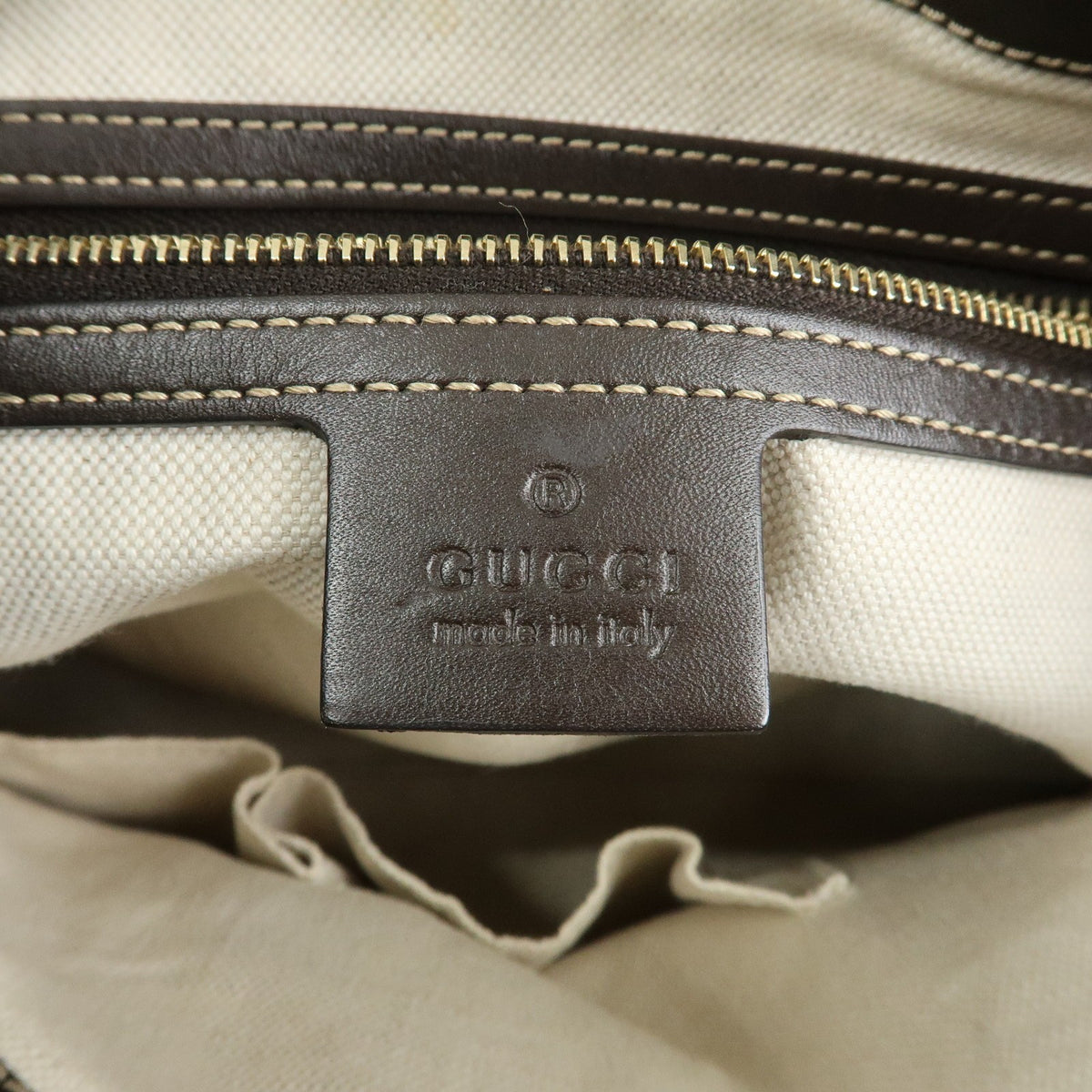 Gucci Mayfair Convertible GG Canvas, Beige, Canvas, Tote Bag