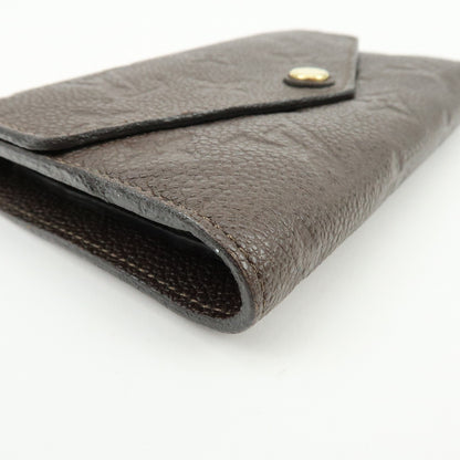 Louis Vuitton Curieuse Monogram Empreinte Leather, Brown, Leather, Wallet