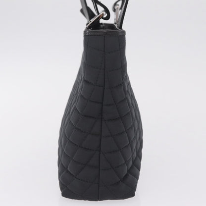 Bally Handbag Quilted Nylon, Black, Nylon, Handbag