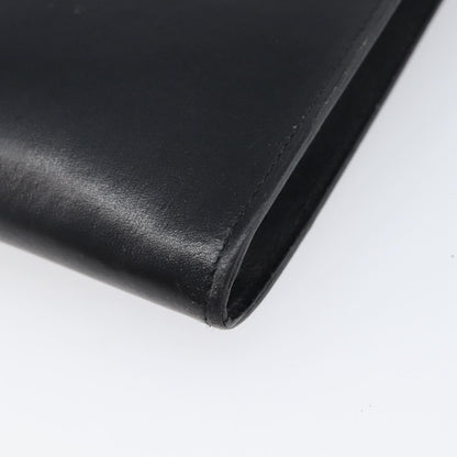 Hermes Onimaitou Leather, Black, Leather, Shoulder Bag