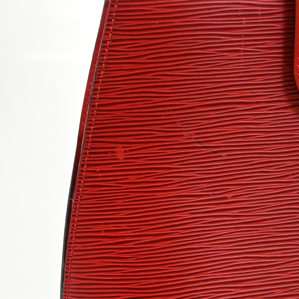 Louis Vuitton Cluny Epi Leather, Red, Leather, Shoulder Bag