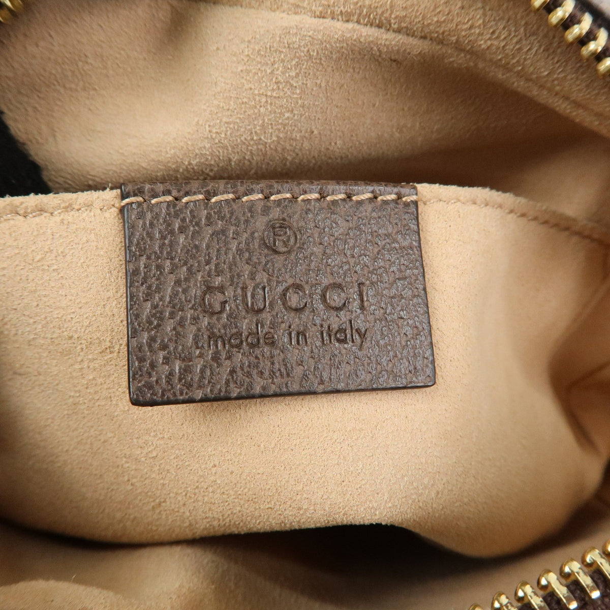 Gucci Ophidia GG Coated Canvas, Beige, Canvas, Shoulder Bag