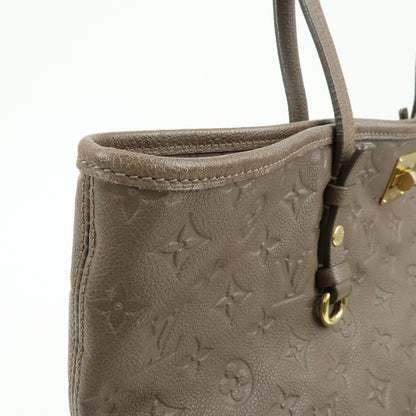 Louis Vuitton Citadine Monogram Empreinte Leather, Brown, Leather, Handbag