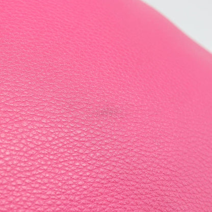 Gucci Logo Drawstring Printed Leather, Pink, Leather, Backpack