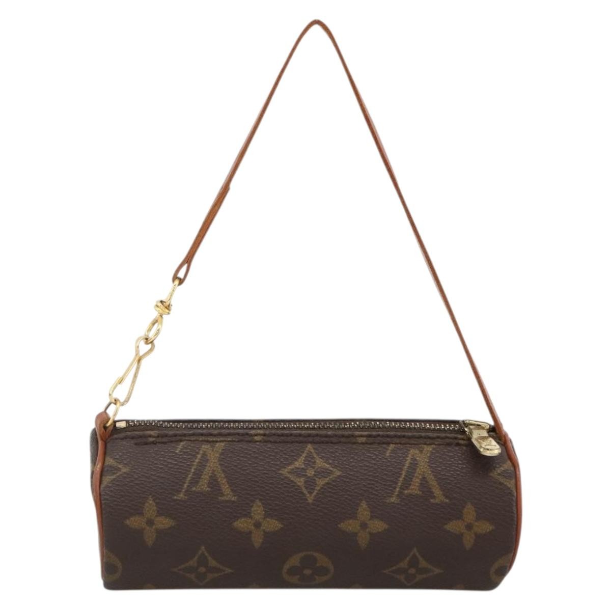 Louis Vuitton Papillon Pochette Monogram Canvas, Brown, Canvas, Clutch
