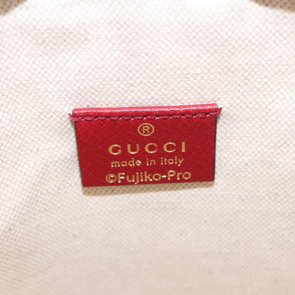 Gucci Doraemon Bucket Printed Mini GG Coated Canvas, Beige, Canvas, Handbag