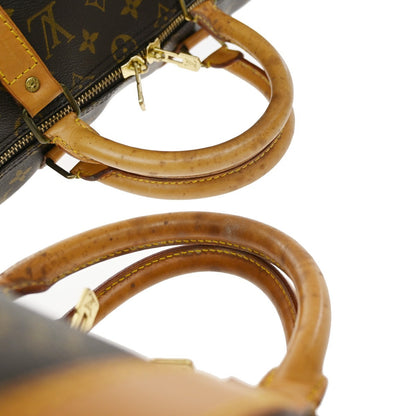 Louis Vuitton Keepall Monogram Canvas, Brown, Canvas, Travel Bag