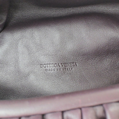 Bottega Veneta The Chain Leather, Burgundy, Leather, Bag