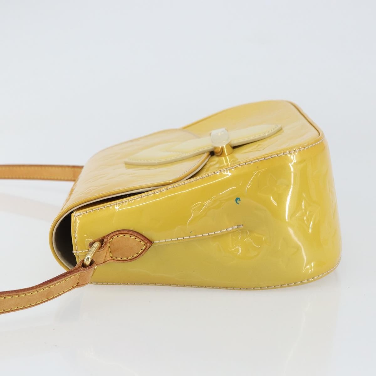 Louis Vuitton Bellflower Monogram Vernis, Brown, Patent Leather, Handbag