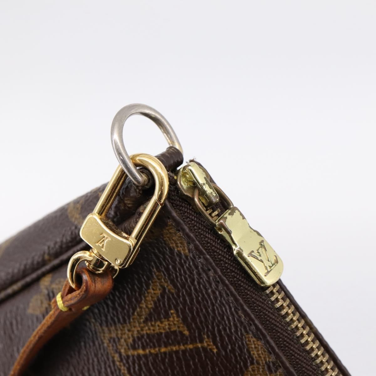 Louis Vuitton Pochette Accessoires NM Monogram Canvas, Brown, Canvas, Clutch
