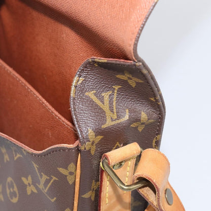 Louis Vuitton Cartouchiere Monogram Canvas, Brown, Canvas, Handbag
