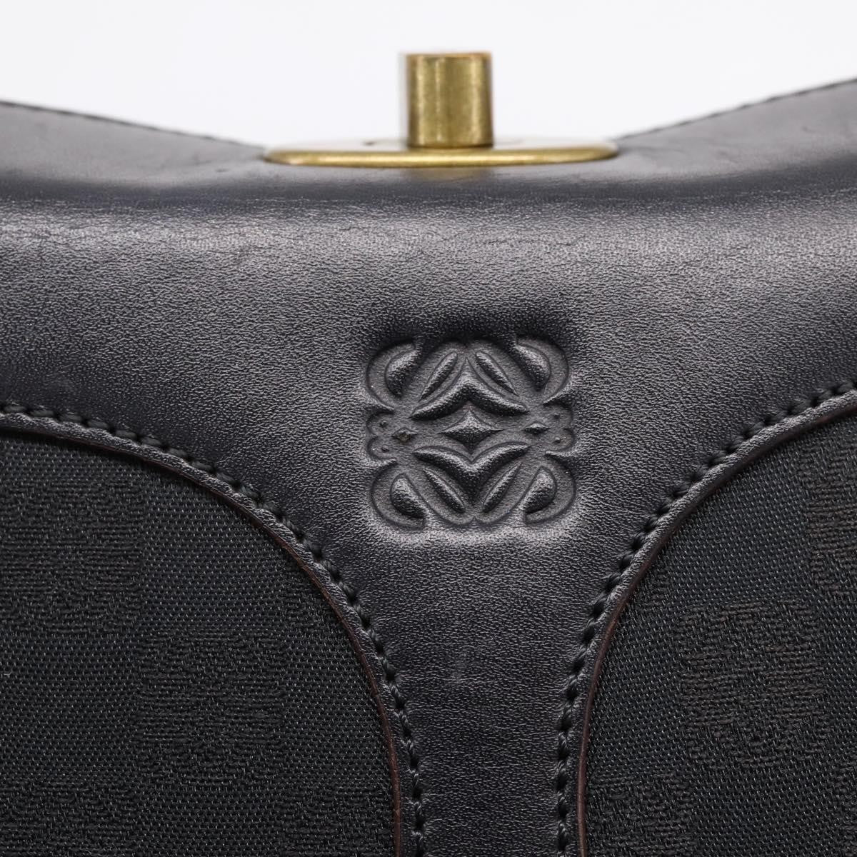Loewe Vintage Leather, Black, Leather, Shoulder Bag