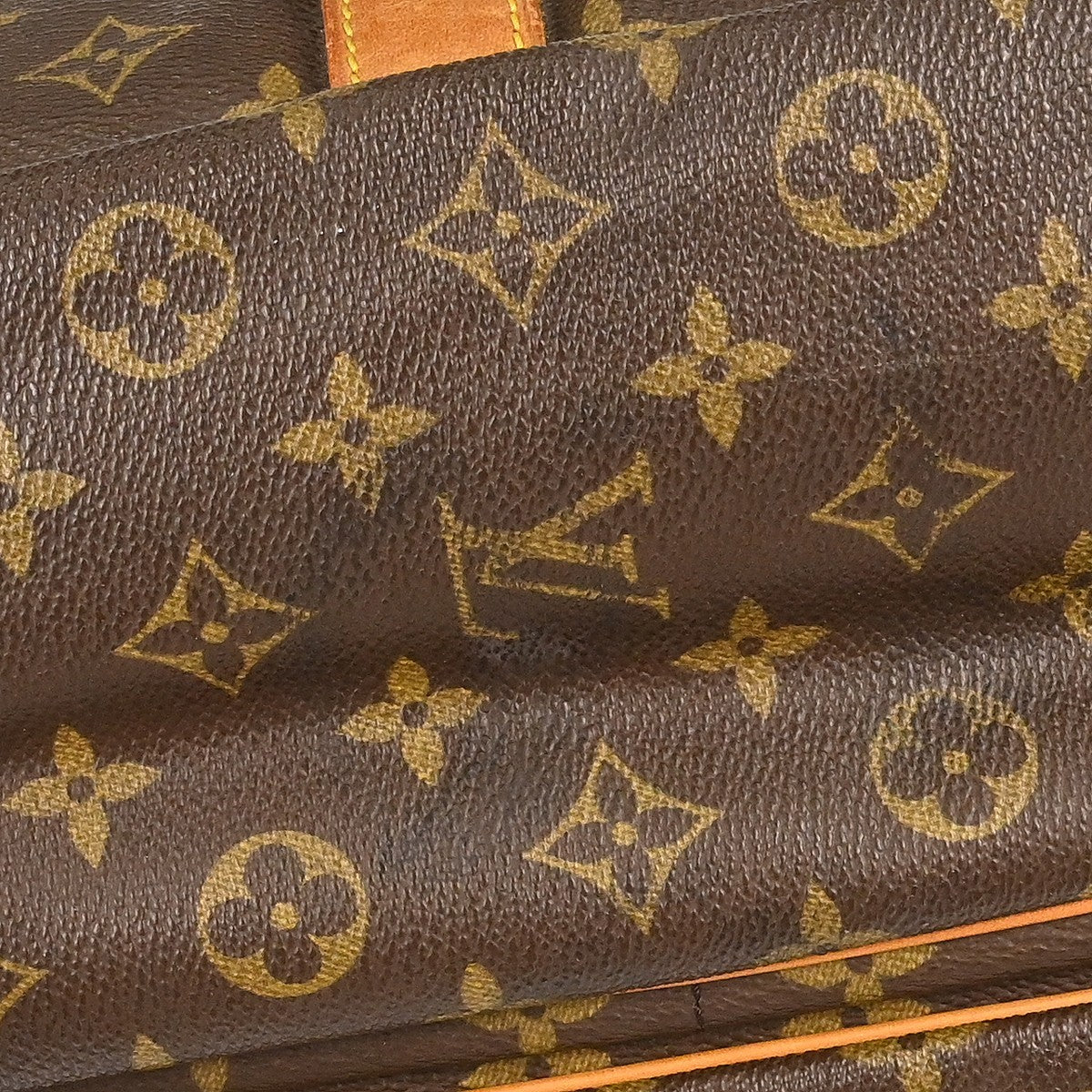 Louis Vuitton Saumur Monogram Canvas, Brown, Canvas, Shoulder Bag