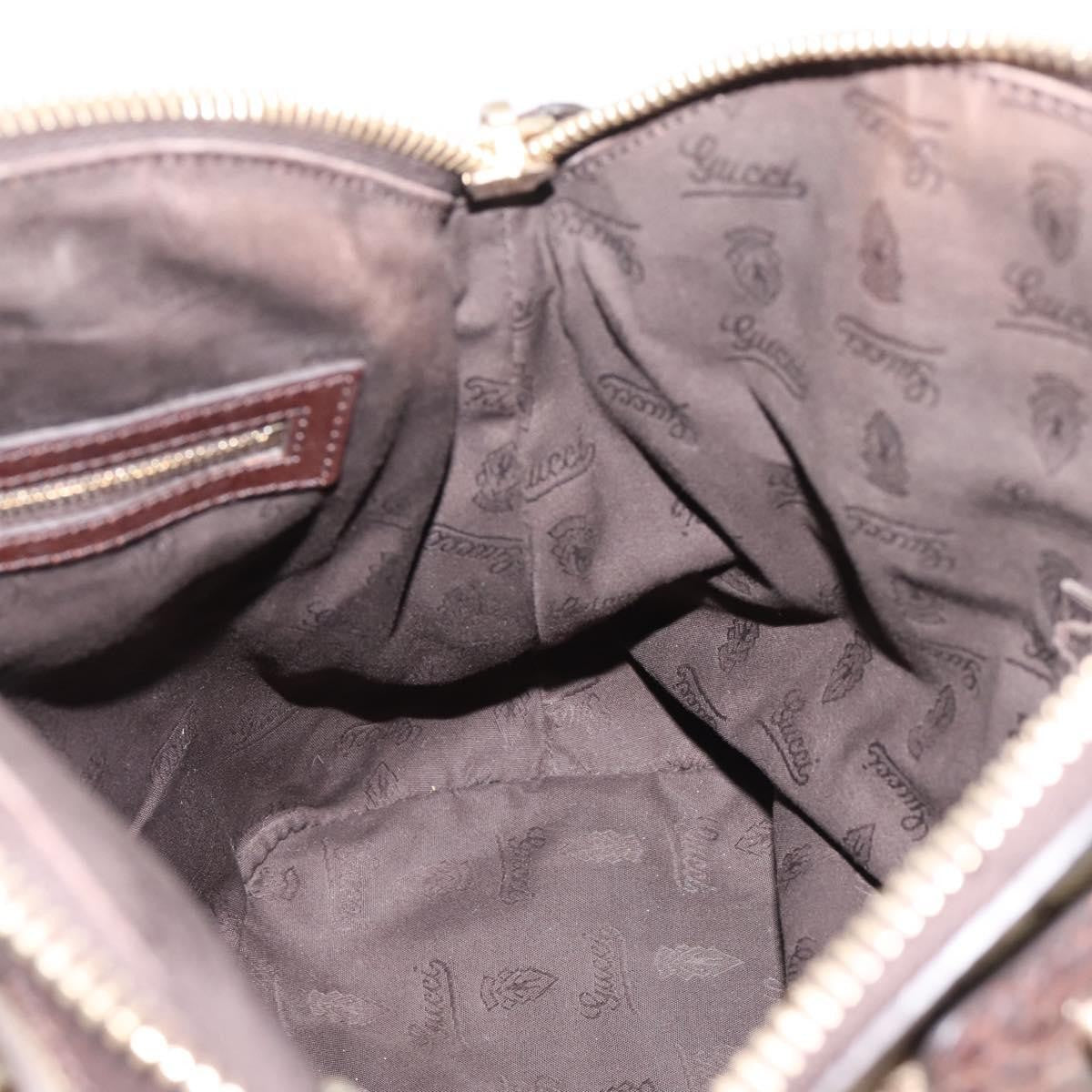 Gucci Britt Convertible Dome Satchel GG Canvas, Beige, Canvas, Handbag