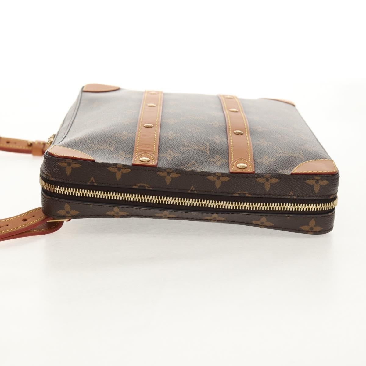 Louis Vuitton Soft Trunk Messenger Monogram Canvas, Brown, Canvas, Shoulder Bag